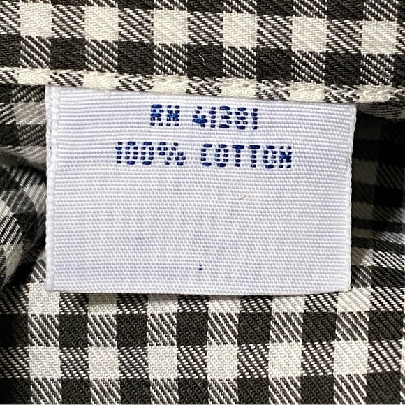 Polo Ralph Lauren Black Check Twill Shirt XL Plaid Button-Up Quiet Luxury - Picture 6 of 8